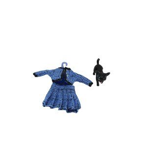 OMG Doll Outfit Hanger Dog 89866 Closet Blue Skirt Jacket